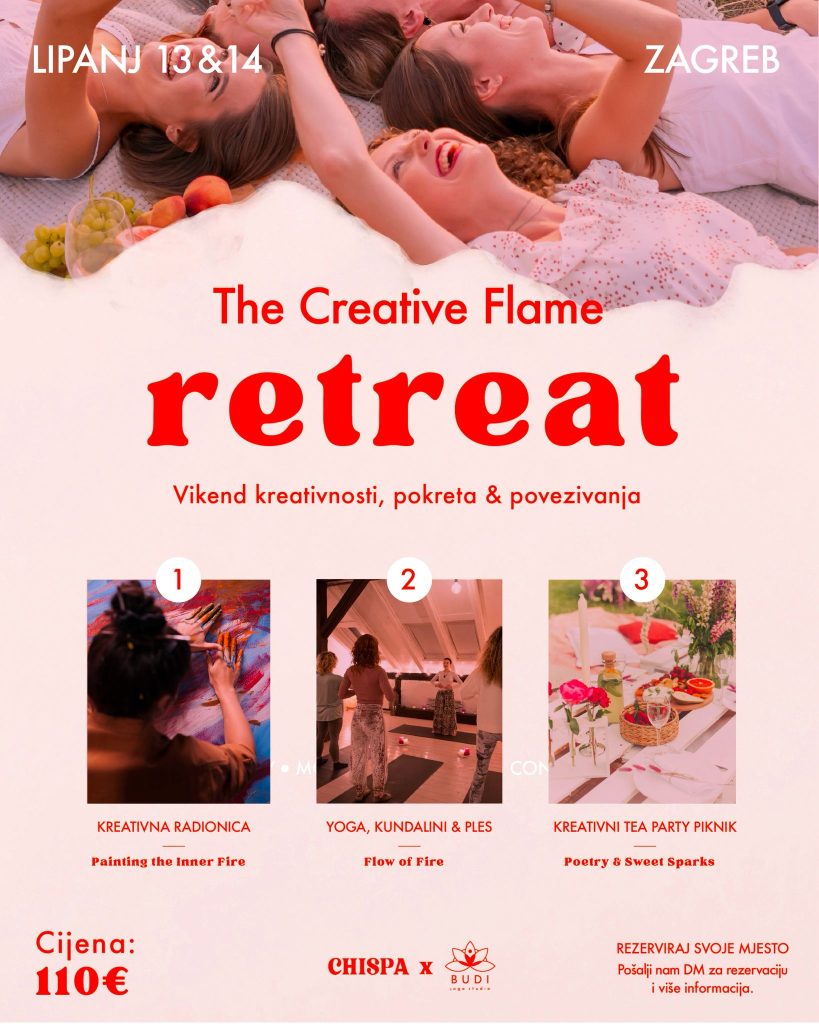 Creative Flame kreativni retreat za žene