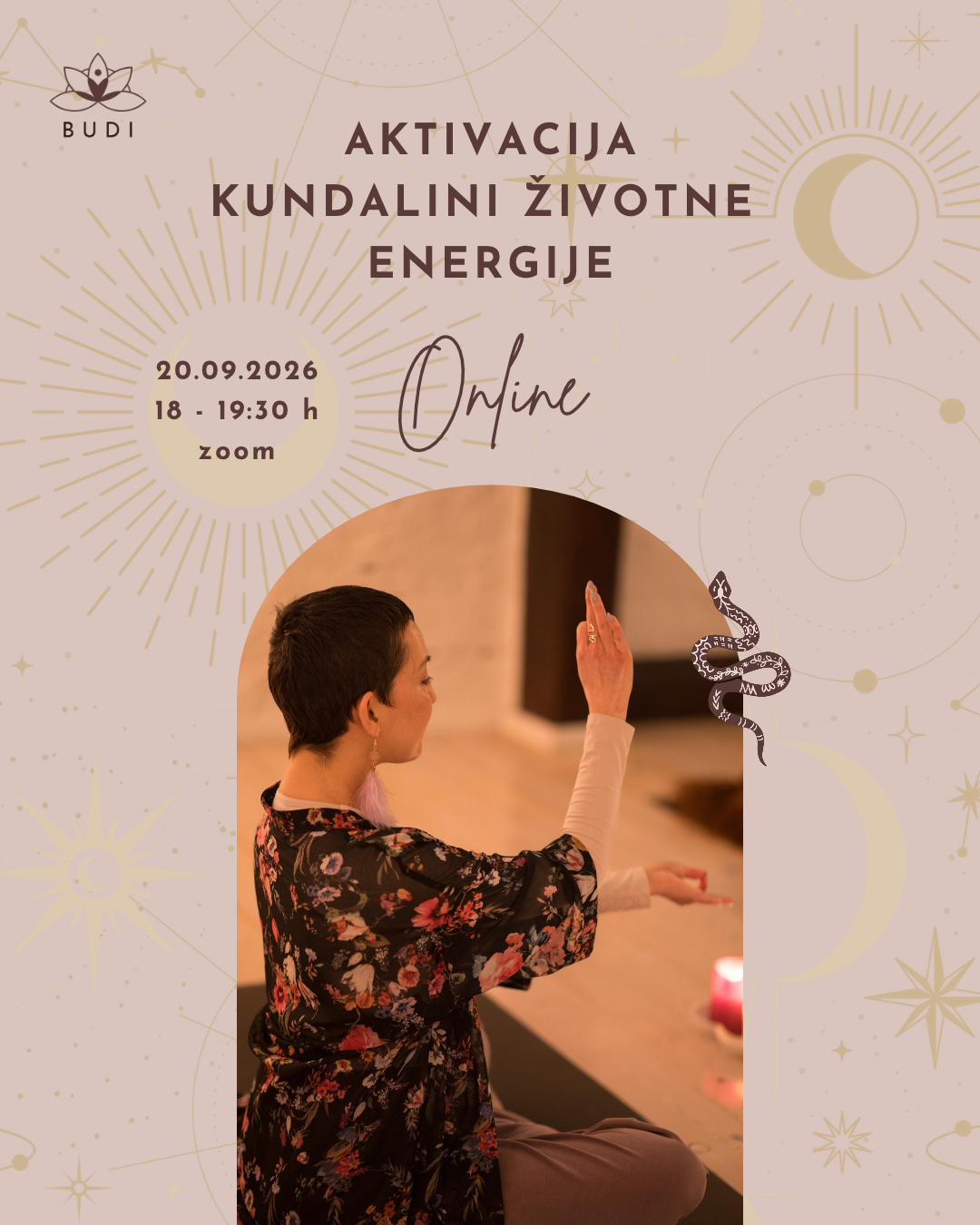 ONLINE Kundalini aktivacija